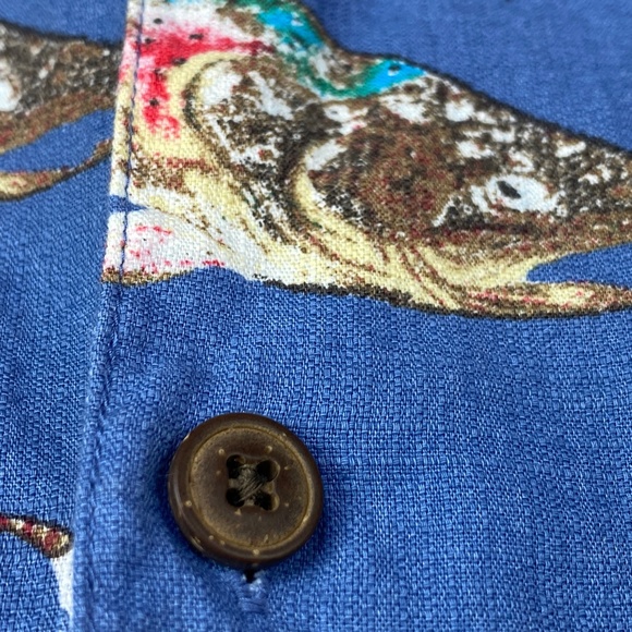 VTG Patagonia Pataloha Hawaiian Aloha Short Sleeve Button Up Cotton Shirt Mens - Picture 5 of 7